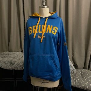 UCLA Bruins blue and yellow hoodie Size M